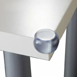 GP 2 Pcs Table Bord Autocollants Rund Bureau Table Bord Coin Sécurité Protecteur Autocollant Pad Anti-Crash Enfants Transparent -Promos Gout Cuisine Boutique 69015487 5