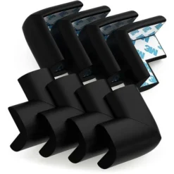 GP Protecteur D'angle De Table Pour La Sécurité De Bébé - Coussinets D'angle Tranchants Pré-attachés Pour Prévenir Les Blessures à La Tête Et Au Genou,8 Pièces