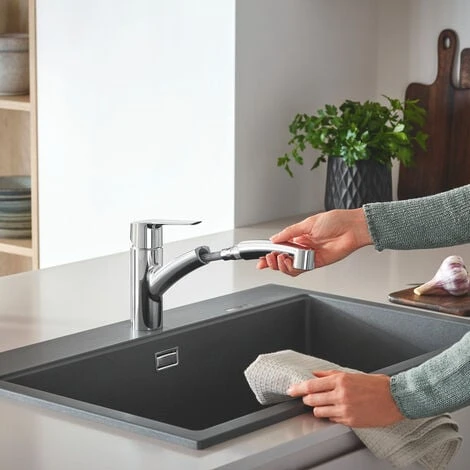 GROHE Start Mitigeur Monocommande Evier Douchette Extractible 30531001 3 GROHE Start Mitigeur Monocommande Evier Douchette Extractible 30531001 – Image 3