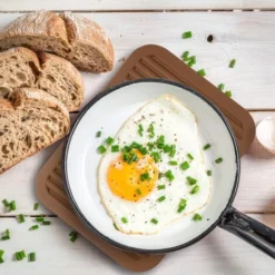 Lot De 2 Dessous De Plat En Silicone Pour Casseroles Et Poêles Chaudes – Résistants à La Chaleur En Silicone Véritable Pour Comptoir De Cuisine, Dessous De Plat Multifonction Et Durable Pour Plats Cha -Promos Gout Cuisine Boutique 71330062 3