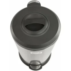 Poubelle à Pédale - Avec Presse à Saleté 40 L - Acier - 65 X 40 Cm - Acier Inoxydable - MaxxHome -Promos Gout Cuisine Boutique 72493066 4