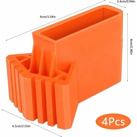 4 Pièces Couvre-Pieds D'échelle,Pieds D'escalier Antidérapants En PVC Pour Escaliers Revêtements En Caoutchouc Antidérapants, Coussin De Protection D'échelle Pour échelles Télescopiques,etc 2 4 Pièces Couvre-Pieds D'échelle,Pieds D'escalier Antidérapants En PVC Pour Escaliers Revêtements En Caoutchouc Antidérapants, Coussin De Protection D'échelle Pour échelles Télescopiques,etc – Image 2