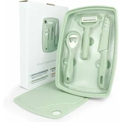 Planche à Découper Pour Cuisine Ensemble De Planche à Découper En Plastique Avec Ouvre-bouteille, éplucheur, Couteau De Cuisine, Plateau De Service -Promos Gout Cuisine Boutique 74744771 4