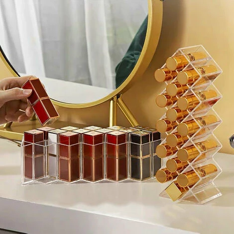 Organisateur De Support De Rouge à Lèvres, Présentoir De Brillant à Lèvres Tour, Boîte De Rangement Transparente Pour Organisateurs De Brillant à Lèvres 3 Organisateur De Support De Rouge à Lèvres, Présentoir De Brillant à Lèvres Tour, Boîte De Rangement Transparente Pour Organisateurs De Brillant à Lèvres – Image 3