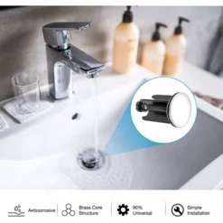 Bouchon Bonde Lavabo, 2 PCS Premium Bouchon Universel Bouchon D , Inoxydable Et Anti-Calcaire, Pour Lavabo Bidet, Salle De Bain (40mm) 7 Bouchon Bonde Lavabo, 2 PCS Premium Bouchon Universel Bouchon D , Inoxydable Et Anti-Calcaire, Pour Lavabo Bidet, Salle De Bain (40mm) -Promos Gout Cuisine Boutique 75090102 4