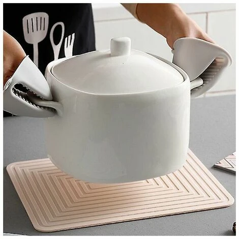 SEENLIN Grand Dessous De Plat En Silicone Résistant à La Chaleur 3 SEENLIN Grand Dessous De Plat En Silicone Résistant à La Chaleur – Image 3