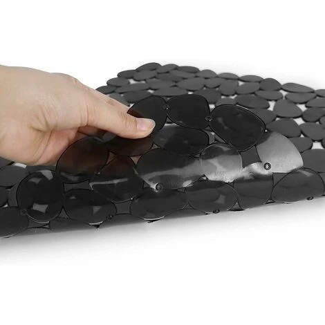 MINKUROW Tapis D'évier De Cuisine, 2 Tapis De Protection D'évier Réglables, Tapis D'évier En Acier Inoxydable Noir, Tapis De Séchage De Vaisselle Pour Comptoir De Cuisine De Salle De Bain, 15,8 X 12 P 5 MINKUROW Tapis D'évier De Cuisine, 2 Tapis De Protection D'évier Réglables, Tapis D'évier En Acier Inoxydable Noir, Tapis De Séchage De Vaisselle Pour Comptoir De Cuisine De Salle De Bain, 15,8 X 12 P – Image 5