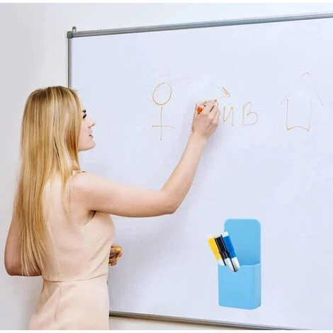 Porte-marqueur Magnétique Porte-stylo Pour Tableau Blanc Ou Aimant De Réfrigérateur Organisateur De Rangement Pour Tasse à Crayons Pour Salle De Classe, Bureau, Maison, Casier Et Armoires Organisateur 4 Porte-marqueur Magnétique Porte-stylo Pour Tableau Blanc Ou Aimant De Réfrigérateur Organisateur De Rangement Pour Tasse à Crayons Pour Salle De Classe, Bureau, Maison, Casier Et Armoires Organisateur – Image 4