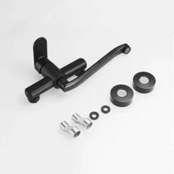 Robinet De Cuisine Mural Monocommande Pour Robinet De Cuisine Noir Rétro(30cm(longueur Du Bec),G1/2) -Promos Gout Cuisine Boutique 76378239 5