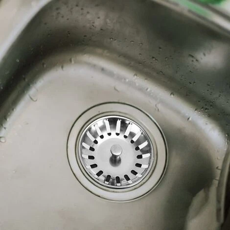 Bouchon D'Évier De Cuisine, 8 Cm Drainage Bouchon D'Évier En Acier Inoxydable Protector Bouchon De Vidage Lavabo Pour Cuisine Salle De Bain 5 Bouchon D'Évier De Cuisine, 8 Cm Drainage Bouchon D'Évier En Acier Inoxydable Protector Bouchon De Vidage Lavabo Pour Cuisine Salle De Bain – Image 5