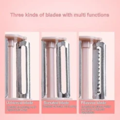 Couteau D'office Multifonctionnel Trois En Un Avec étui -Promos Gout Cuisine Boutique 77349210 4