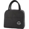 Sac à Lunch Isotherme Portable, Petit Sac De Boîte à Lunch étanche Et Résistant à L'huile, Sac Isolé De Nourriture De Pique-nique, Convient Pour Pique-nique, école, Bureau, Extérieur (Noir)