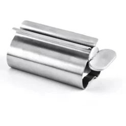 LTS FAFA 1 Pièces Distributeur De Dentifrice Métal Extrusion Outil Paresseux Tube Extrudeuse Pigment Extrudeuse Cheveux Couleur Tube Attache Salle De Bain Accessoires