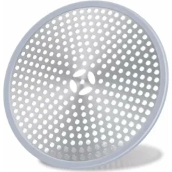 Drain De Douche, Filtre De Cheveux, Filtre Pour Bonde De Douche, Grille Douche Anti Cheveux, Couverture De Drain Filtre à Évier, Attrape-Cheveux Douche Drain - Acier Inoxydable Argent Et Silicone 1