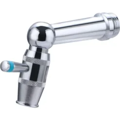 Robinet Mural 1/4 Tour M15x21 Pour évier, Poste D'eau, Collectivité. NOYON & THIEBAULT