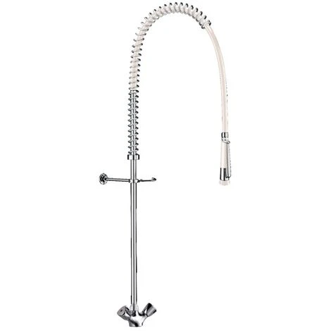 Ensemble De Prélavage Monotrou Avec Douchette Sans Robinet De Puisage - DELABIE - G6633 1 Ensemble De Prélavage Monotrou Avec Douchette Sans Robinet De Puisage - DELABIE - G6633