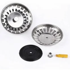 Bouchon D'Évier De Cuisine, 8 Cm Drainage Bouchon D'Évier En Acier Inoxydable Protector Bouchon De Vidage Lavabo Pour Cuisine Salle De Bain -Promos Gout Cuisine Boutique 78948180 4