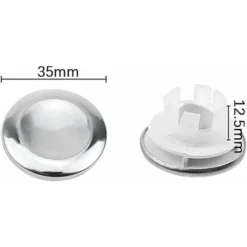 4pcs Bouchon De Trop-plein De Remplacement Pour Couvercle De Débordement D'évier Pour Cuisine Et Salle De Bain 7 4pcs Bouchon De Trop-plein De Remplacement Pour Couvercle De Débordement D'évier Pour Cuisine Et Salle De Bain -Promos Gout Cuisine Boutique 78951731 3