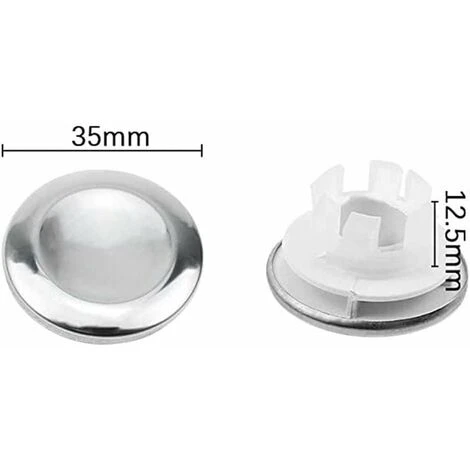 4pcs Bouchon De Trop-plein De Remplacement Pour Couvercle De Débordement D'évier Pour Cuisine Et Salle De Bain 3 4pcs Bouchon De Trop-plein De Remplacement Pour Couvercle De Débordement D'évier Pour Cuisine Et Salle De Bain – Image 3