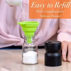 Ensemble De Salière Et Poivrière En Verre Avec Trous De Versement Réglables - Salière Et Poivrière En Acier Inoxydable - Ensemble De Salière Et Poivrière De Ferme Pour Sels De Mer Et épices Casher Noi 9 Ensemble De Salière Et Poivrière En Verre Avec Trous De Versement Réglables - Salière Et Poivrière En Acier Inoxydable - Ensemble De Salière Et Poivrière De Ferme Pour Sels De Mer Et épices Casher Noi -Promos Gout Cuisine Boutique 79332074 5