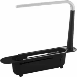 Porte Eponge Evier Cuisine, Organisateur Evier, Support Pour Éponge Télescopique Pour Rangement Evier, Convient Pour Un évier De 32-45 Cm (Noir) Zhuoxuan 8 Porte Eponge Evier Cuisine, Organisateur Evier, Support Pour Éponge Télescopique Pour Rangement Evier, Convient Pour Un évier De 32-45 Cm (Noir) Zhuoxuan -Promos Gout Cuisine Boutique 79617379 4