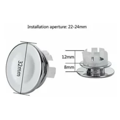 Bouchon Avec 2 Anneaux Ronds Pour Trop-plein De Lavabo Ou évier – 3 Pièces Zhuoxuan 8 Bouchon Avec 2 Anneaux Ronds Pour Trop-plein De Lavabo Ou évier – 3 Pièces Zhuoxuan -Promos Gout Cuisine Boutique 79617906 4