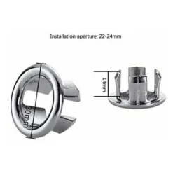 Bouchon Avec 2 Anneaux Ronds Pour Trop-plein De Lavabo Ou évier – 3 Pièces Zhuoxuan 9 Bouchon Avec 2 Anneaux Ronds Pour Trop-plein De Lavabo Ou évier – 3 Pièces Zhuoxuan -Promos Gout Cuisine Boutique 79617906 5