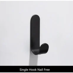 Crochet En Tissu Cintre Noir Crochet Mural Sans Clou Clé Manteau Sac Chapeau Cintre Aluminium Robe Crochet Maison Salle De Bain 5 Pièces 9 Crochet En Tissu Cintre Noir Crochet Mural Sans Clou Clé Manteau Sac Chapeau Cintre Aluminium Robe Crochet Maison Salle De Bain 5 Pièces -Promos Gout Cuisine Boutique 81161002 5