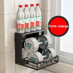 Étagère à Épices à 2 Niveaux En Acier Inoxydable, SDLOGAL, Étagère De Cuisine Pliable, Porte-épices, Organisateur Avec Porte-ustensiles Pour Rangement De Cuisine 8 Étagère à Épices à 2 Niveaux En Acier Inoxydable, SDLOGAL, Étagère De Cuisine Pliable, Porte-épices, Organisateur Avec Porte-ustensiles Pour Rangement De Cuisine -Promos Gout Cuisine Boutique 81548411 4