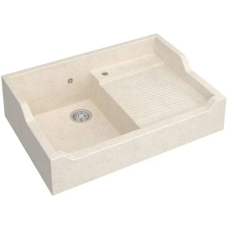 CAREA - Timbre D'office 1 Bac Qualité Granit - Couleur - Sable Moucheté 2 CAREA - Timbre D'office 1 Bac Qualité Granit - Couleur - Sable Moucheté – Image 2