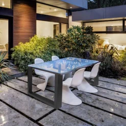 SWANEW 2X Piètement De Table Table De Salle à Manger Noir Métal Design Industriel Pieds De Table 3043CM -Promos Gout Cuisine Boutique 82078479 5