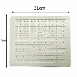 Pièces Tapis D'évier De Cuisine Avec Trous Protecteur De Vaisselle En Verre Tampon De Vidange En Caoutchouc Antidérapant 8 Pièces Tapis D'évier De Cuisine Avec Trous Protecteur De Vaisselle En Verre Tampon De Vidange En Caoutchouc Antidérapant -Promos Gout Cuisine Boutique 82105132 4