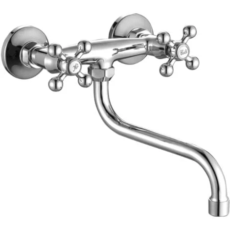 Mélangeur Mural Sur Paroi, Bec Pivotant 1 Mélangeur Mural Sur Paroi, Bec Pivotant