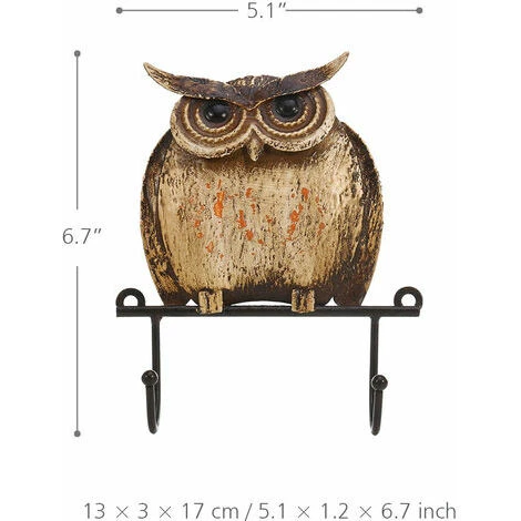 Tooarts Mur De Fer Crochet Crochet Rustique Metal Decoratif Vintage Hat Crochet Montage Mural (vis Incluses) 5 Tooarts Mur De Fer Crochet Crochet Rustique Metal Decoratif Vintage Hat Crochet Montage Mural (vis Incluses) – Image 5