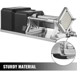 Vevor Coupe-frites Electrique Coupe Pommes De Terre 4 Lames De Coupe Differentes -Promos Gout Cuisine Boutique 86893696 3