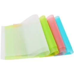 Pieces Tapis De Refrigerateur Antibacteriens Humidite Et Odeur Antiderapant Lavable Et Bricolage Coupe A La Taille Tapis De Refrigerateur