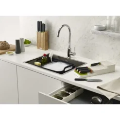 Range Couvert Pour Tiroir Compact, Organisateur De Tiroir, Blanc, 5,7 X 39,5 X 11 Cm 6 Range Couvert Pour Tiroir Compact, Organisateur De Tiroir, Blanc, 5,7 X 39,5 X 11 Cm -Promos Gout Cuisine Boutique 87457074 3
