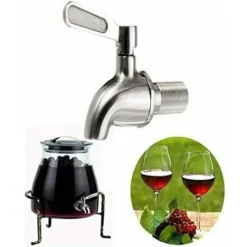 MAGIC Produit Fini Poli En Acier Inoxydable 304, Embout De Rechange Pour Distributeur De Boisson, Convient également Aux Systèmes De Filtres à Gravité Berkey -Promos Gout Cuisine Boutique 87485203 5