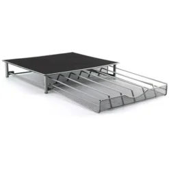 Skecten® Porte Capsule, Porte Dosette De Café, Support De Capsule, Rangement Tiroir Pour 36 Capsule De Café Dolce CUSTO, Gris