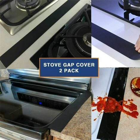 LDHBDS Joint Silicone Gap Cover, Comptoir De Cuisinière Couvertures Gap Cuisine Butée D'écart Résistant à La Chaleur Comptoir Écart De Bandes 21 Pouces Remplisseurs D'espace De Poêle Ensemble De 2 Pac 5 LDHBDS Joint Silicone Gap Cover, Comptoir De Cuisinière Couvertures Gap Cuisine Butée D'écart Résistant à La Chaleur Comptoir Écart De Bandes 21 Pouces Remplisseurs D'espace De Poêle Ensemble De 2 Pac – Image 5