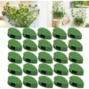Lot De 100 Accessoires Muraux De Crédence Clips De Fixation Murale Pour Plantes Grimpantes, Clips Muraux Auto-adhésifs En Forme De Feuille Pour Plantes Grimpantes Murales. GHOST