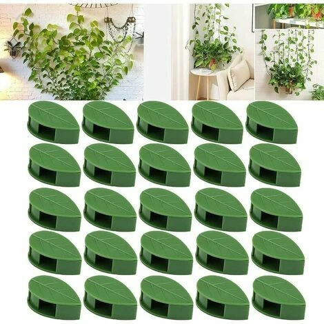 Lot De 100 Accessoires Muraux De Crédence Clips De Fixation Murale Pour Plantes Grimpantes, Clips Muraux Auto-adhésifs En Forme De Feuille Pour Plantes Grimpantes Murales. GHOST 1 Lot De 100 Accessoires Muraux De Crédence Clips De Fixation Murale Pour Plantes Grimpantes, Clips Muraux Auto-adhésifs En Forme De Feuille Pour Plantes Grimpantes Murales. GHOST