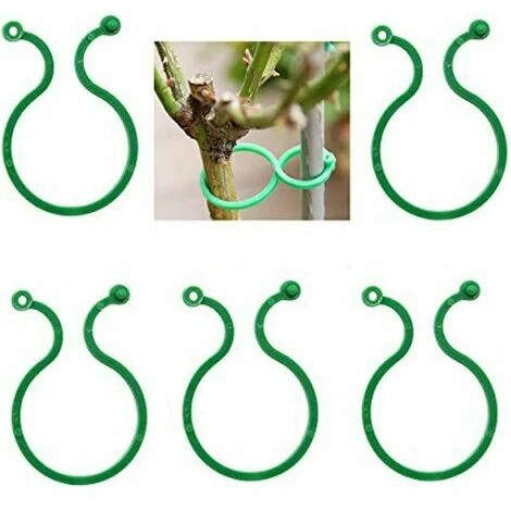 Tuteur Pour Végétaux 100 PCS Accessoires Muraux De Crédence Plante Twist Clip Attaches Plante Support Clips Légumes Tomate Vigne Fleur Clips Plante Serrures Pour Sécuriser Les Plantes. GHOST 1 Tuteur Pour Végétaux 100 PCS Accessoires Muraux De Crédence Plante Twist Clip Attaches Plante Support Clips Légumes Tomate Vigne Fleur Clips Plante Serrures Pour Sécuriser Les Plantes. GHOST