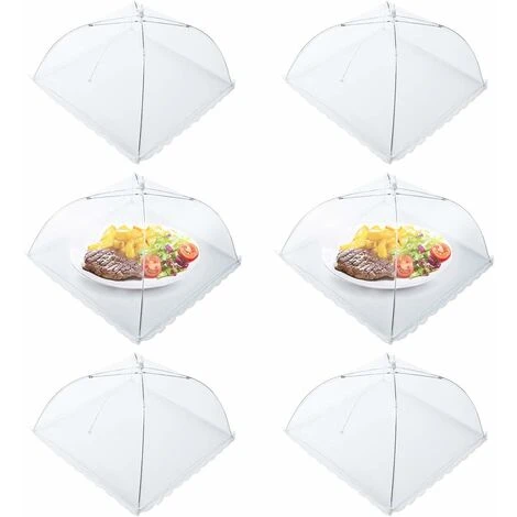 6pcs Cloche Alimentaire Pliable Anti-Mouche Couvercle De Nourriture En Maille Pliant Tente Parapluie Anti-Insectes Anti-moustiques Protection Pour Barbecue Pique-Nique Aliments 44x44x30 Cm 1 6pcs Cloche Alimentaire Pliable Anti-Mouche Couvercle De Nourriture En Maille Pliant Tente Parapluie Anti-Insectes Anti-moustiques Protection Pour Barbecue Pique-Nique Aliments 44x44x30 Cm