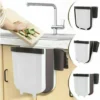 Dontodent Poubelle à Suspendre Pour Cuisine Ou Salle De Bain Avec Porte-sac Poubelle Pour Cuisine, Cabinet Et Porte – 9 L Blanc.