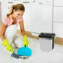 Dontodent Poubelle à Suspendre Pour Cuisine Ou Salle De Bain Avec Porte-sac Poubelle Pour Cuisine, Cabinet Et Porte – 9 L Blanc. 9 Dontodent Poubelle à Suspendre Pour Cuisine Ou Salle De Bain Avec Porte-sac Poubelle Pour Cuisine, Cabinet Et Porte – 9 L Blanc. -Promos Gout Cuisine Boutique 88682880 5