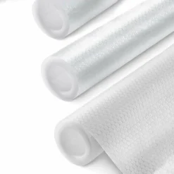 Tapis Antidérapant De Tiroir Transparent EVA Imperméable Lavable Tapis De Placard Tapis De Table Pour Maison Et Cuisine Tapis De Réfrigérateur Antibactérien (45 X 150 Cm)