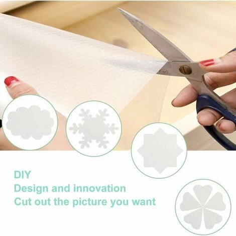 Tapis Antidérapant De Tiroir Transparent EVA Imperméable Lavable Tapis De Placard Tapis De Table Pour Maison Et Cuisine Tapis De Réfrigérateur Antibactérien (45 X 150 Cm) 3 Tapis Antidérapant De Tiroir Transparent EVA Imperméable Lavable Tapis De Placard Tapis De Table Pour Maison Et Cuisine Tapis De Réfrigérateur Antibactérien (45 X 150 Cm) – Image 3