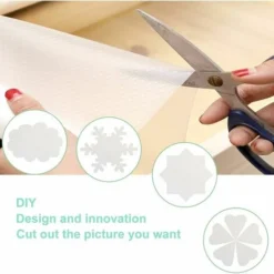 Tapis Antidérapant De Tiroir Transparent EVA Imperméable Lavable Tapis De Placard Tapis De Table Pour Maison Et Cuisine Tapis De Réfrigérateur Antibactérien (45 X 150 Cm) 7 Tapis Antidérapant De Tiroir Transparent EVA Imperméable Lavable Tapis De Placard Tapis De Table Pour Maison Et Cuisine Tapis De Réfrigérateur Antibactérien (45 X 150 Cm) -Promos Gout Cuisine Boutique 88951257 3