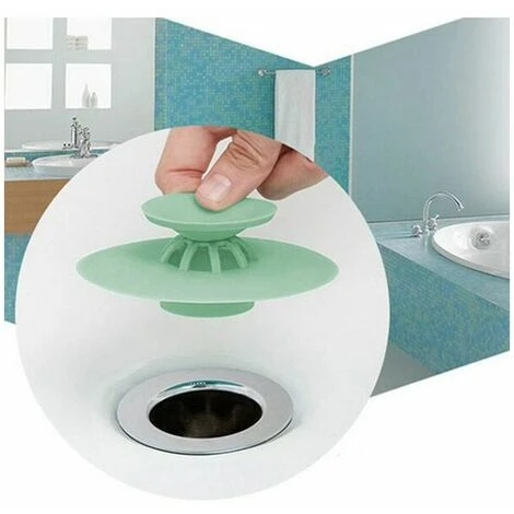 Lot De 5 Bouchons De Vidange En Silicone Pour Baignoire, évier, Douche 2 Lot De 5 Bouchons De Vidange En Silicone Pour Baignoire, évier, Douche – Image 2